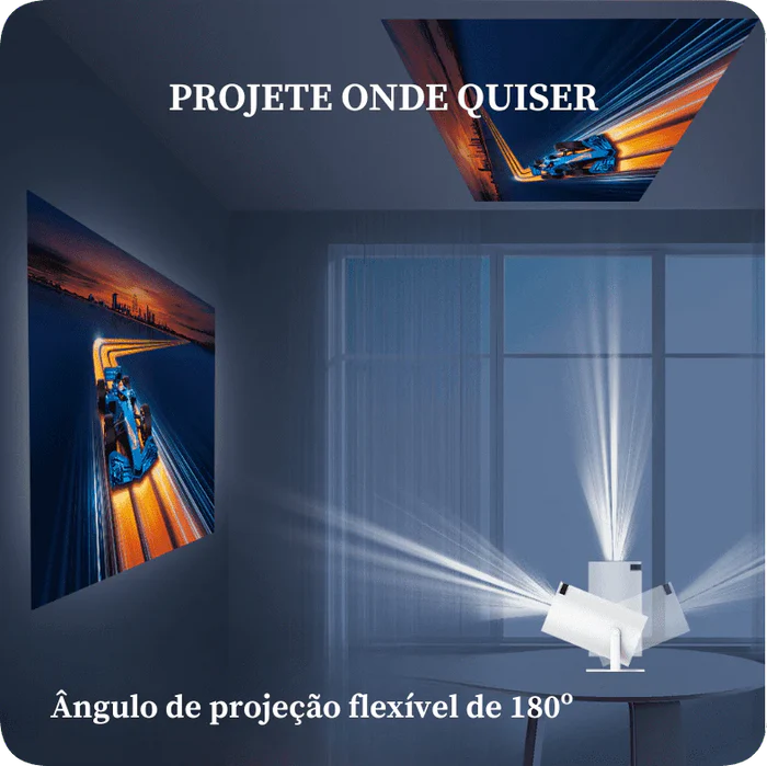 Projetor Portátil 4K - ORIGINAL