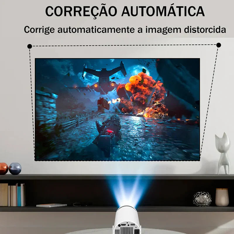 Projetor Portátil 4K - ORIGINAL
